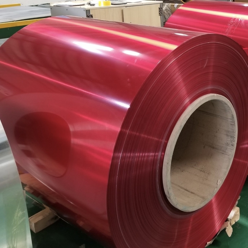 Identificazione di alluminio colorata 508mm/610mm della bobina PE/PVDF/HDPE/FEVE